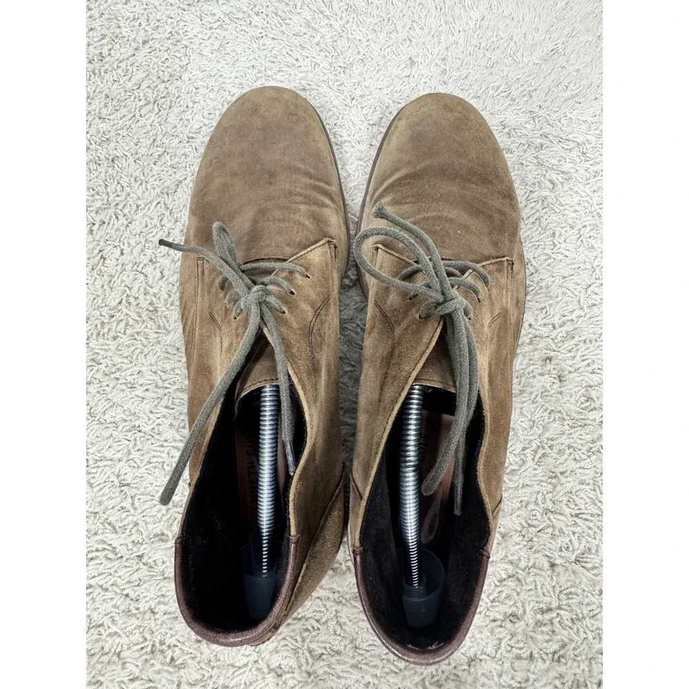 Kenneth Cole Techni-Cole Brown Suede Lace Up‎ Chukka Boots Men's 13 Gel Comfort